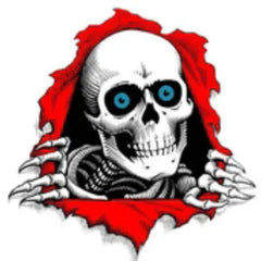 Powell Peralta Skull ripper logo