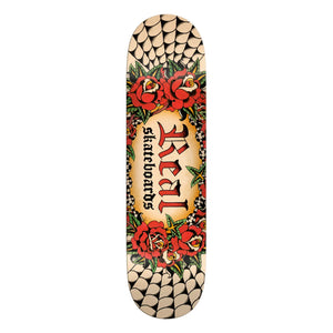 Real Team Oval by Harry Lintell 8.5 skateboard deck bottom graphic