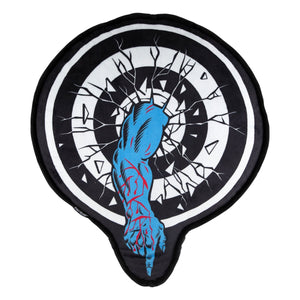 Santa Cruz pillow of roskopp target deck graphic