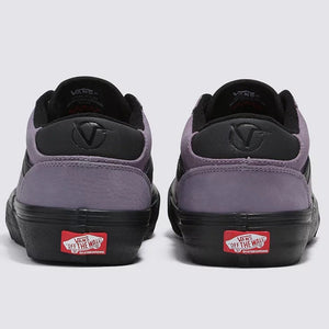 vans rowan purple black Nubuck back image