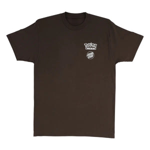 Santa Cruz Pokémon Power Dot heavyweight T-shirt in Java front view