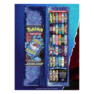 Santa Cruz Pokémon TCG Blind Bag skateboard deck collection guide