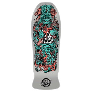 Santa Cruz Roskopp Five Reissue 10.22-inch skateboard deck with Jim Phillips artwork