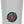 Top view of the cool grey Santa Cruz Roskopp Five Reissue 10.22-inch skateboard deck