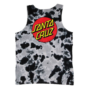 Front Image Tie Dye Santa Cruz Tank Tp Back image 
