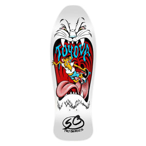 Santa Cruz Mitsugu Toyoda Reissue 10.35-inch skateboard deck bottom graphic