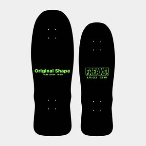 Detail view of Santa Cruz Winkowski Dope Planet Micro Freaks skateboard deck