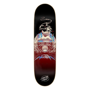 Santa Cruz Wooten Cyber Pro VX 8.5-inch skateboard deck on white background