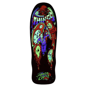 Santa Cruz Stranger Things Grabke Deck glow-in-the-dark artwork detail