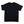 black Santa Cruz Kendall end of world tee back blank tee