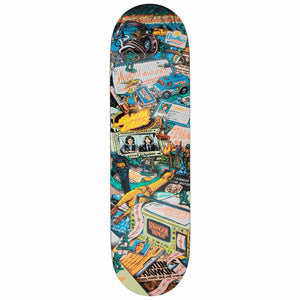 Santa Cruz x Stranger Things Season 5 Deck 8.5 front graphic (shop exclusive)
