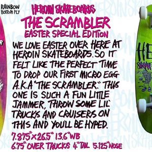 heroin skateboards scrambler easter egg