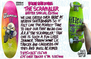 heroin skateboards scrambler easter egg