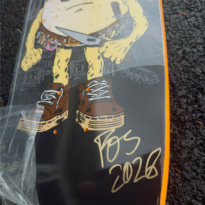 close up go orange hills have eggs deck signed Fos