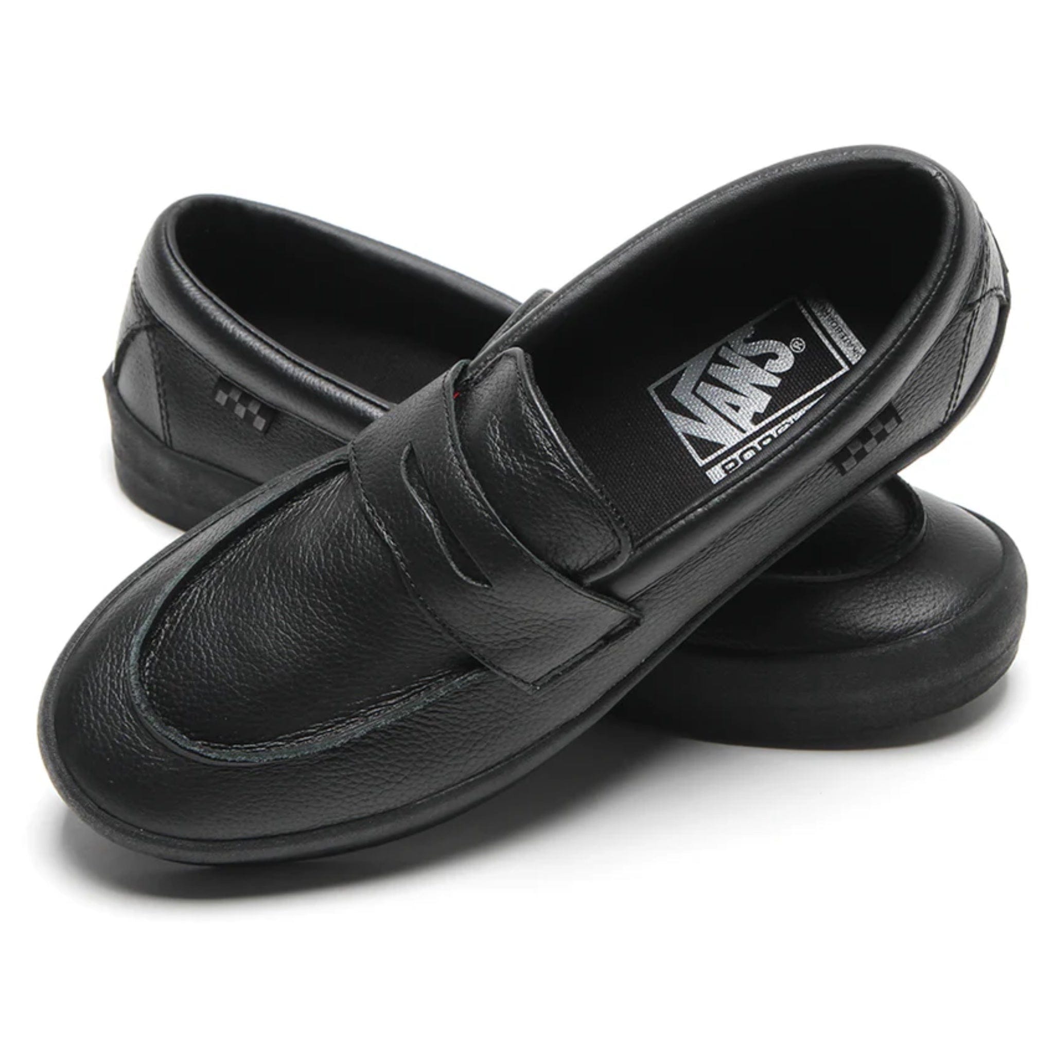 Vans - Skate Loafer (Black/Black) Black/Black / 9.5 Vans - Skate Loafer (Black/Black) Black/Black / 9.5