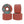 front and side image Roskopp face five 60mm slime balls 78a skateboard wheels 