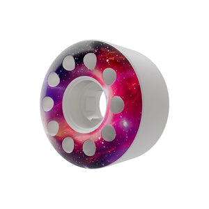 Slime Balls Worm Holes white 58mm 97a skateboard wheel galaxy graphic