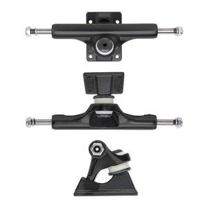 SLAPPY INVERTED HOLLOW ULTRA LOW KINGPIN TRUCKS MATT BLACK ALL ANGELS IMAGE