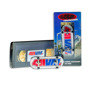 slush cult 411vm complete fingerboard in VHS packaging