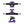 black and purple Bam slappy hollow st1 skateboard trucks top bottom image 