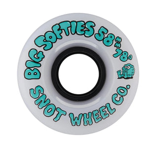 skateboard snot big softies 58mm wheels side image 