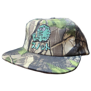 camo snap back snot skateboard wheels logo hat 