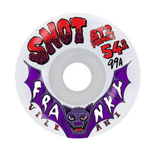 clear SNot Villani bat conical skateboard wheels