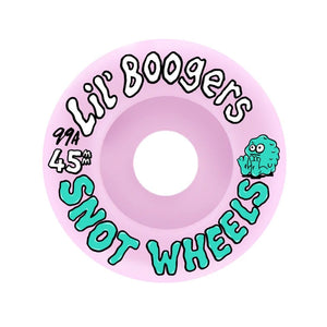 pink Snot co skateboard wheels lil boogers 45mm 99a