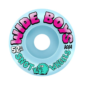 ice blue snot wide boys 52mm skateboard wheels side image