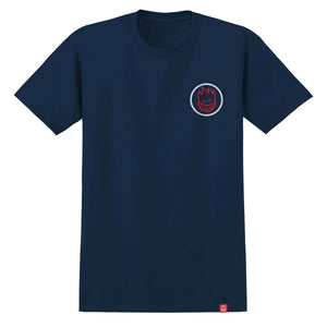 spitfire navy overlay classic swirl tee shirt front image