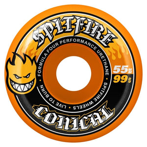 orange spitfire 55mm 99du formula four conical  side image. Live re 