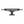 A single black full bat stage 4 hollow Independent skateboard truck with silver hardware and a silver brand logo on the top, 