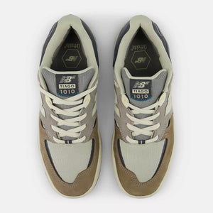 pair of new balance numeric skate shoes Tiago 1010 grey top image 