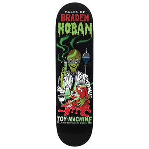 SKATENOARD DECK TOY MACHINE HOBAN MAD SCIENTIST DECK-8.38