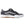 A Vans jayvee 2  sneaker in dark gray suede and mesh with a white platform sole and a brown gum outsole.
