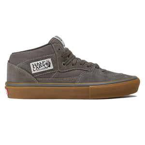 Vans Skate Half Cab Walnut Gum skate shoe side profile on a white background