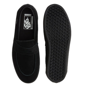Vans skate loafer top and bottom view 