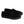 pair of Vans black suede skate loafers side pair image