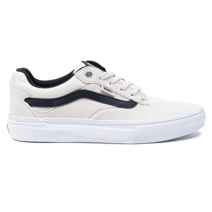 A classic low-top Kyle walker waffle cup Vans sneaker in white gunmetal side image 