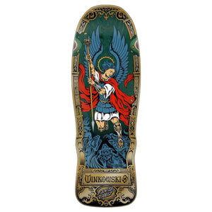Santa Cruz Winkowski Archangel Pro Shaped Deck teal metallic graphi