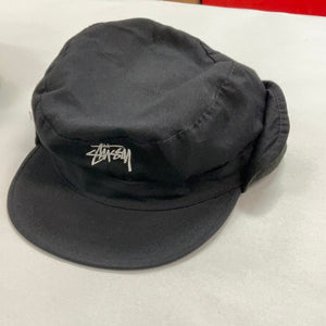 Vintage black stussy USA Made winter hat
