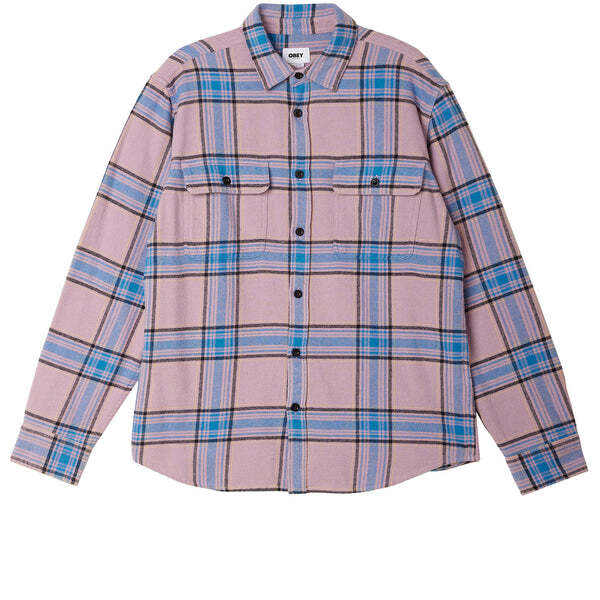 Obey Eugene Flannel button up shirt
