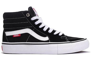 SK8 HI SKATE BLACK WHITE