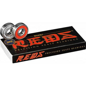 Bones Reds Skateboard Bearings pack of 8 bearings