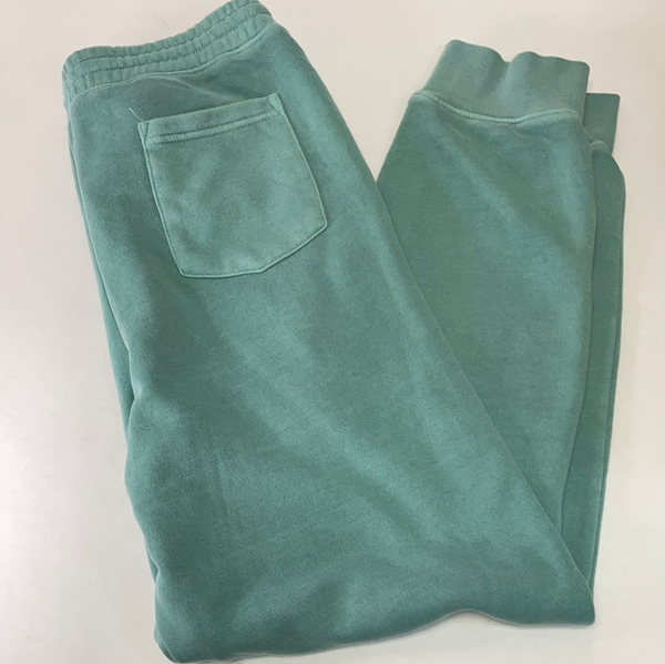 Pigment Dyed Mint Sweat Pants