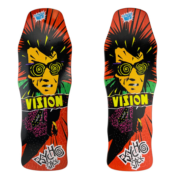 Vision dipped Crackle double take psycho stick deck