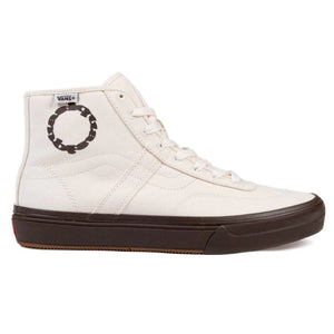 Vans Crockett high decon x Quasi cream gum shoes